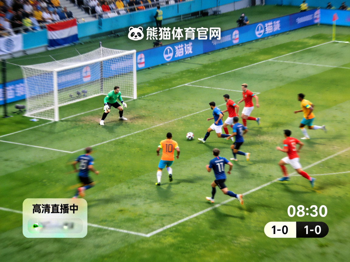 熊猫体育官网直播画面展示 - 高清足球赛事直播截图