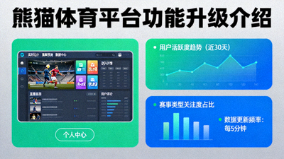 熊猫体育平台功能升级介绍 - 用户界面与数据分析图表