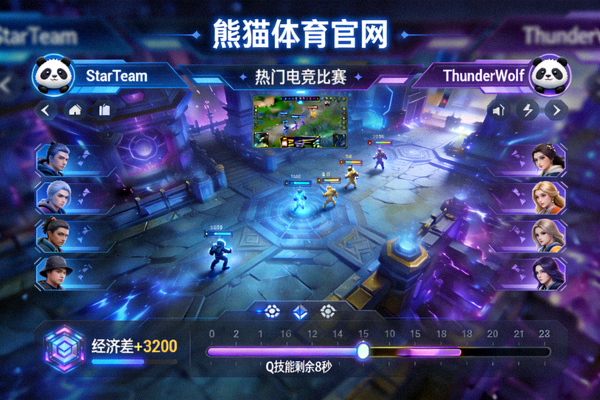 熊猫体育官网电子竞技赛事直播画面 - 热门电竞比赛对战界面